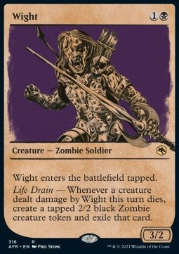 Wight - Adventures in the Forgotten Realms: Extras (Rare) [316]