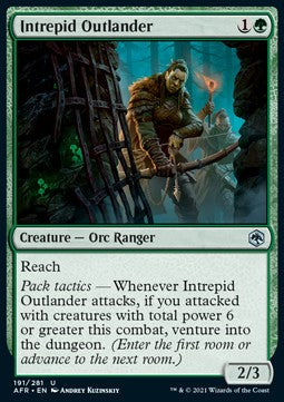 Intrepid Outlander - Adventures in the Forgotten Realms (Uncommon) [191]