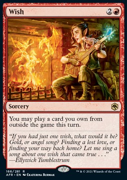 Wish - Adventures in the Forgotten Realms (Rare) [166]