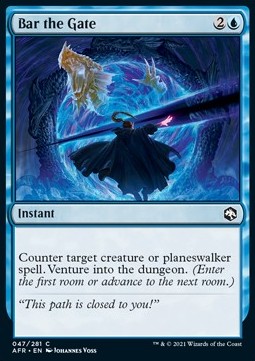 Bar the Gate - Adventures in the Forgotten Realms (Common) [47]