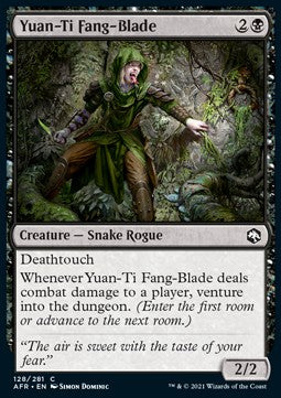 Yuan-Ti Fang-Blade - Adventures in the Forgotten Realms (Common) [128]