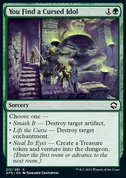 You Find a Cursed Idol - Adventures in the Forgotten Realms (Common) [213]