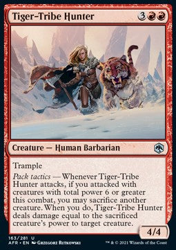 Tiger-Tribe Hunter - Adventures in the Forgotten Realms (Uncommon) [163]