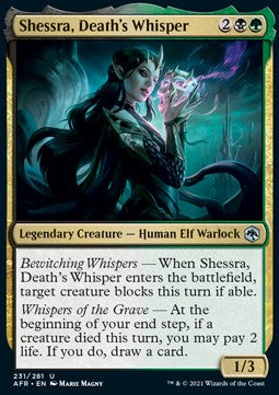 Shessra, Death's Whisper - Adventures in the Forgotten Realms (Uncommon) [231]