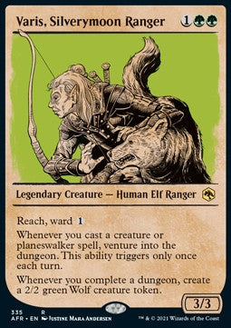 Varis, Silverymoon Ranger - Adventures in the Forgotten Realms: Extras (Rare) [335]