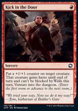 Kick in the Door - Adventures in the Forgotten Realms (Common) [153]