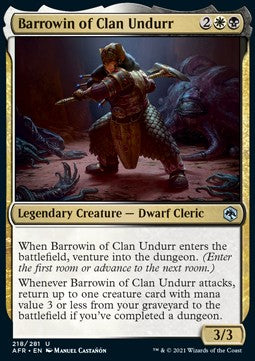 Barrowin of Clan Undurr - Adventures in the Forgotten Realms (Uncommon) [218]