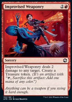 Improvised Weaponry - Adventures in the Forgotten Realms (Common) [150]