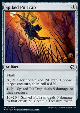 Spiked Pit Trap - Adventures in the Forgotten Realms (Common) [251]