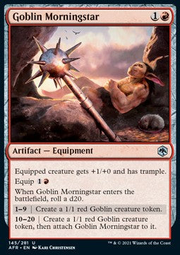 Goblin Morningstar - Adventures in the Forgotten Realms (Uncommon) [145]