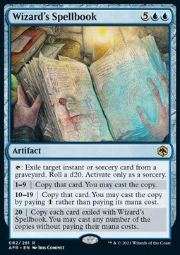 Wizard's Spellbook - Adventures in the Forgotten Realms (Rare) [82]