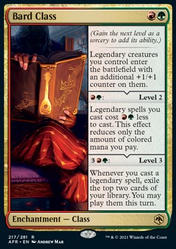 Bard Class - Adventures in the Forgotten Realms (Rare) [217]