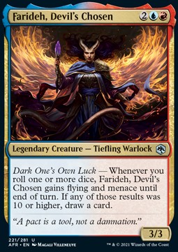 Farideh, Devil's Chosen - Adventures in the Forgotten Realms (Uncommon) [221]