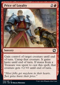 Price of Loyalty - Adventures in the Forgotten Realms (Common) [159]