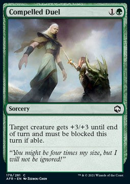 Compelled Duel - Adventures in the Forgotten Realms (Common) [178]