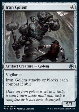 Iron Golem - Adventures in the Forgotten Realms (Uncommon) [247]