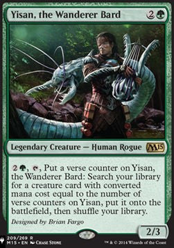 Yisan, the Wanderer Bard - The List (Rare) [ZNL-209]