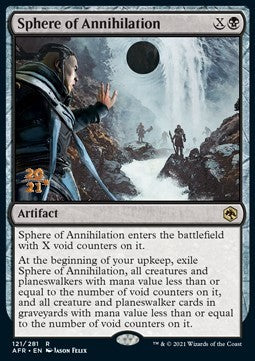 Sphere of Annihilation (V.1) - Adventures in the Forgotten Realms: Promos (Rare) [PAFR-121]