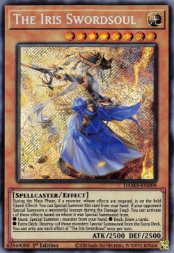 The Iris Swordsoul (V.1 - Secret Rare) - Dawn of Majesty (Secret Rare) [009]