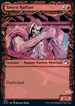 Tavern Ruffian // Tavern Smasher - Innistrad: Midnight Hunt: Extras (Common) [296]