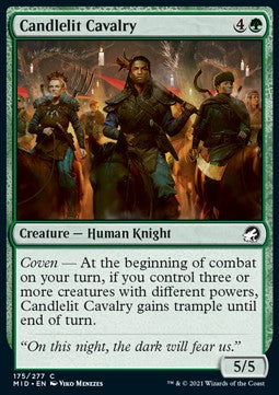 Candlelit Cavalry - Innistrad: Midnight Hunt (Common) [175]