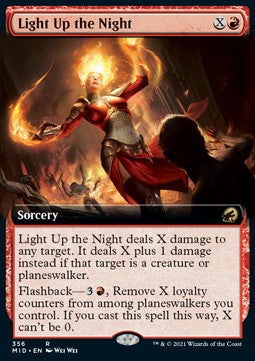 Light Up the Night - Innistrad: Midnight Hunt: Extras (Rare) [356]