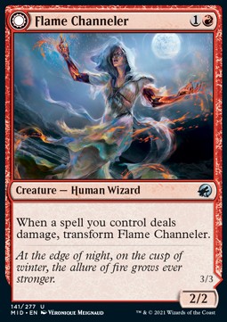 Flame Channeler // Embodiment of Flame - Innistrad: Midnight Hunt (Uncommon) [141]