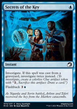 Secrets of the Key - Innistrad: Midnight Hunt (Common) [73]