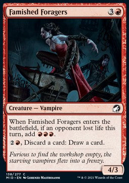 Famished Foragers - Innistrad: Midnight Hunt (Common) [138]