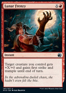 Lunar Frenzy - Innistrad: Midnight Hunt (Uncommon) [147]