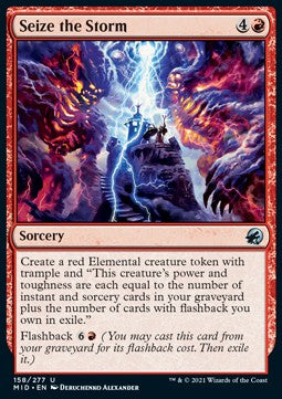 Seize the Storm - Innistrad: Midnight Hunt (Uncommon) [158]