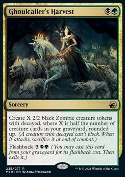 Ghoulcaller's Harvest - Innistrad: Midnight Hunt (Rare) [MID-225]