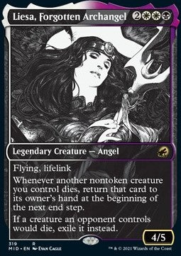 Liesa, Forgotten Archangel - Innistrad: Midnight Hunt: Extras (Rare) [319]