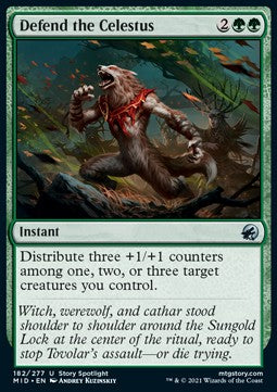 Defend the Celestus - Innistrad: Midnight Hunt (Uncommon) [182]