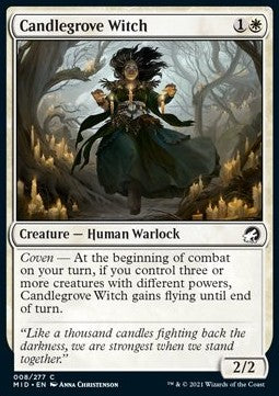 Candlegrove Witch - Innistrad: Midnight Hunt (Common) [8]