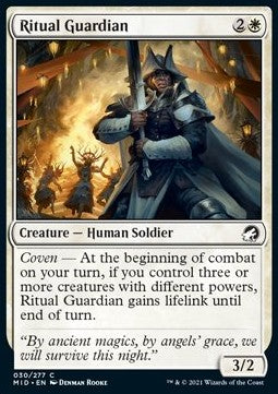 Ritual Guardian - Innistrad: Midnight Hunt (Common) [30]