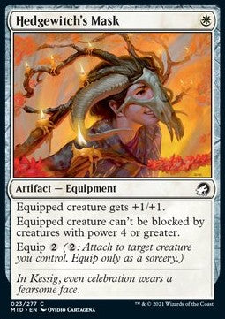 Hedgewitch's Mask - Innistrad: Midnight Hunt (Common) [23]