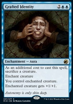 Grafted Identity - Innistrad: Midnight Hunt (Rare) [MID-57]