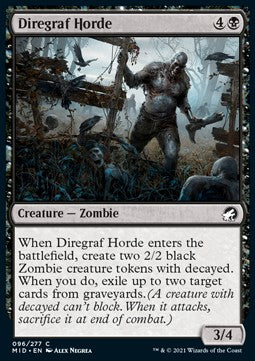 Diregraf Horde - Innistrad: Midnight Hunt (Common) [96]