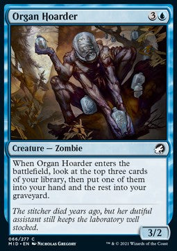 Organ Hoarder - Innistrad: Midnight Hunt (Common) [66]