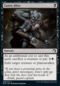 Eaten Alive - Innistrad: Midnight Hunt (Common) [99]