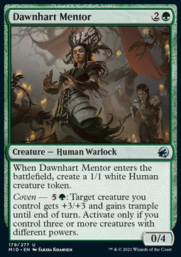 Dawnhart Mentor - Innistrad: Midnight Hunt (Uncommon) [179]