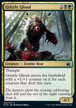 Grizzly Ghoul - Innistrad: Midnight Hunt (Uncommon) [226]