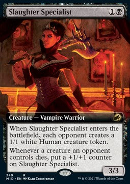 Slaughter Specialist - Innistrad: Midnight Hunt: Extras (Rare) [349]