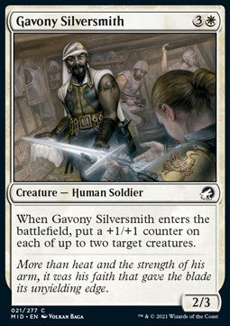 Gavony Silversmith - Innistrad: Midnight Hunt (Common) [21]