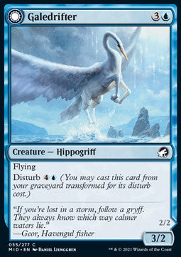 Galedrifter // Waildrifter - Innistrad: Midnight Hunt (Common) [55]
