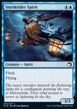 Stormrider Spirit - Innistrad: Midnight Hunt (Common) [79]