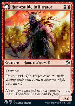 Harvesttide Infiltrator // Harvesttide Assailant - Innistrad: Midnight Hunt (Common) [143]