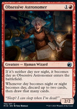 Obsessive Astronomer - Innistrad: Midnight Hunt (Uncommon) [152]