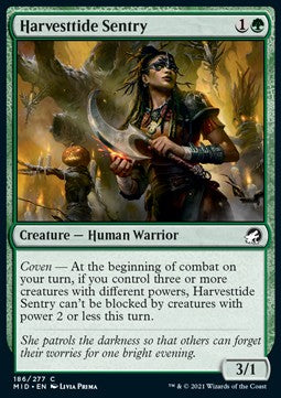Harvesttide Sentry - Innistrad: Midnight Hunt (Common) [186]